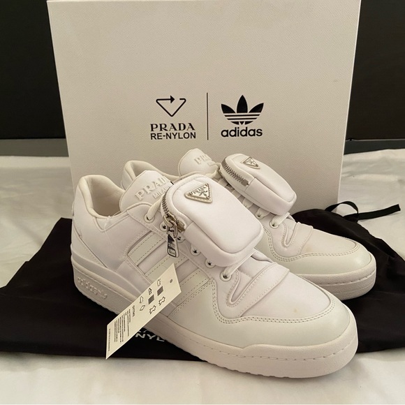 Adidas for Prada Re-Nylon Forum Sneakers